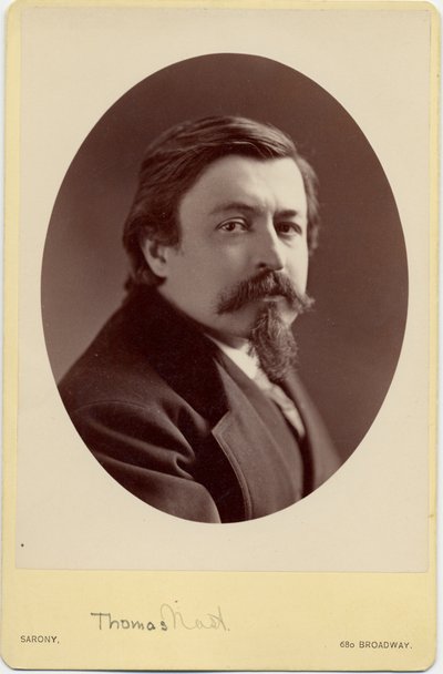 Thomas Nast, American Cartoonist by Napoleon Sarony